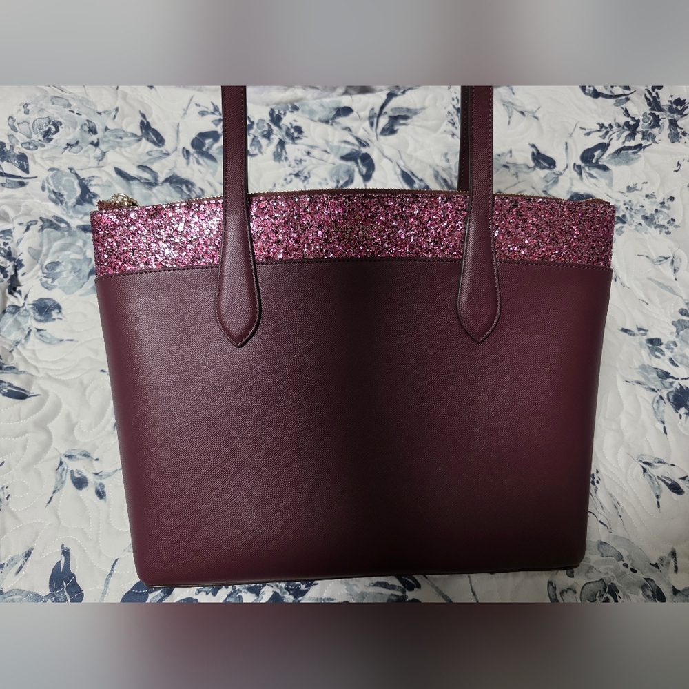 Kate Spade Flash Glitter Tote